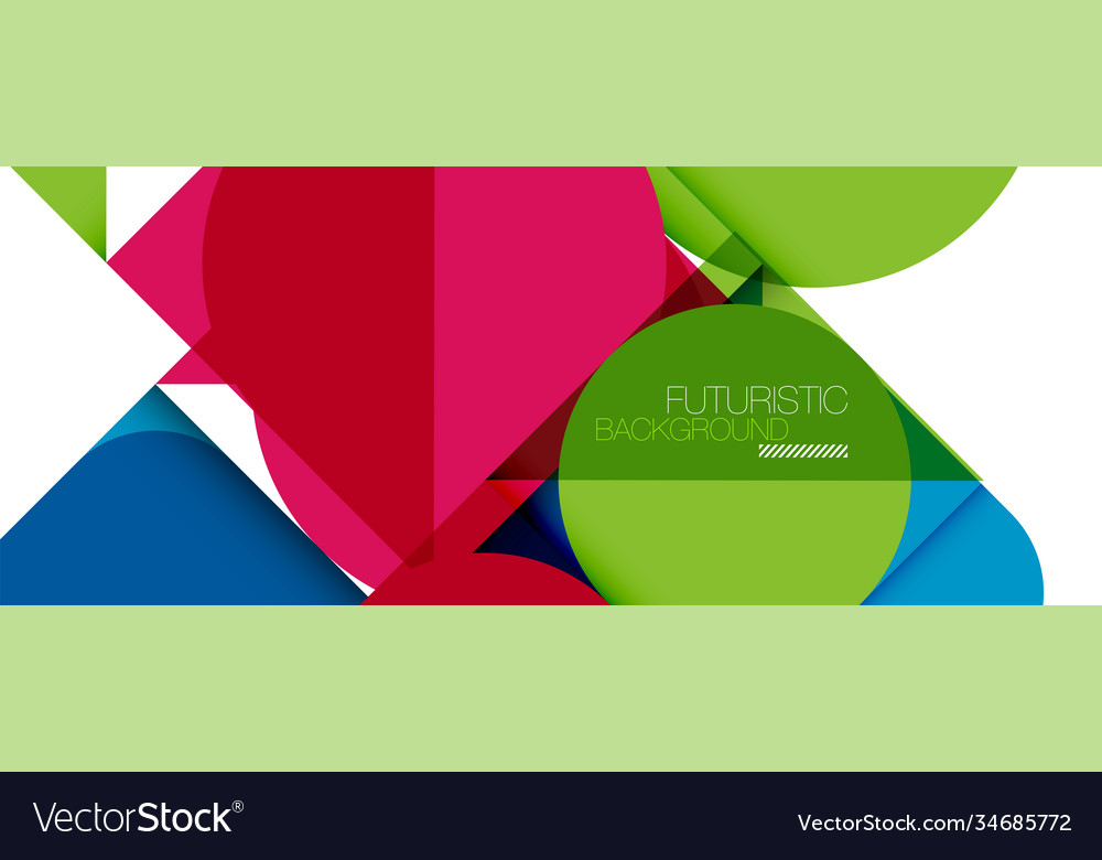 Clean minimal geometric abstract background