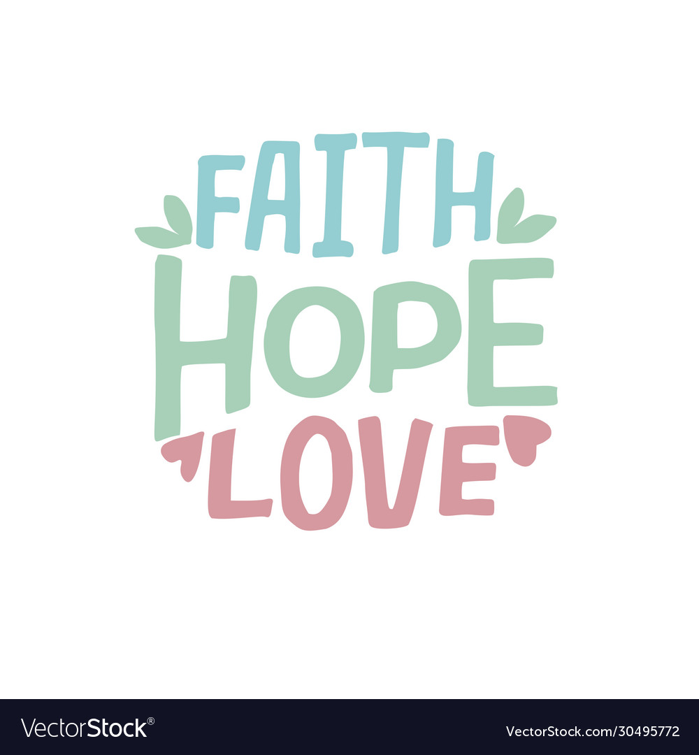 Pre-Cut Faith,Hope, Love Anchor Transfer