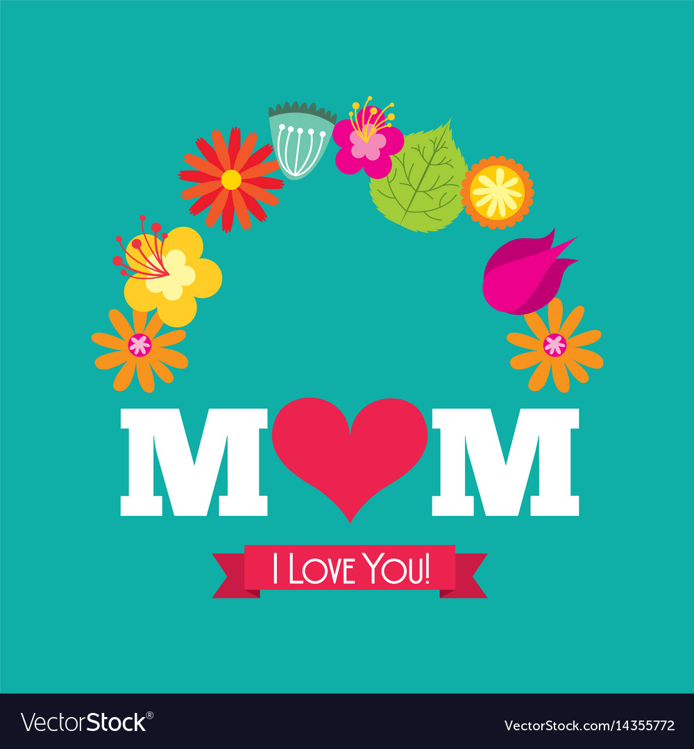 I love you mom card