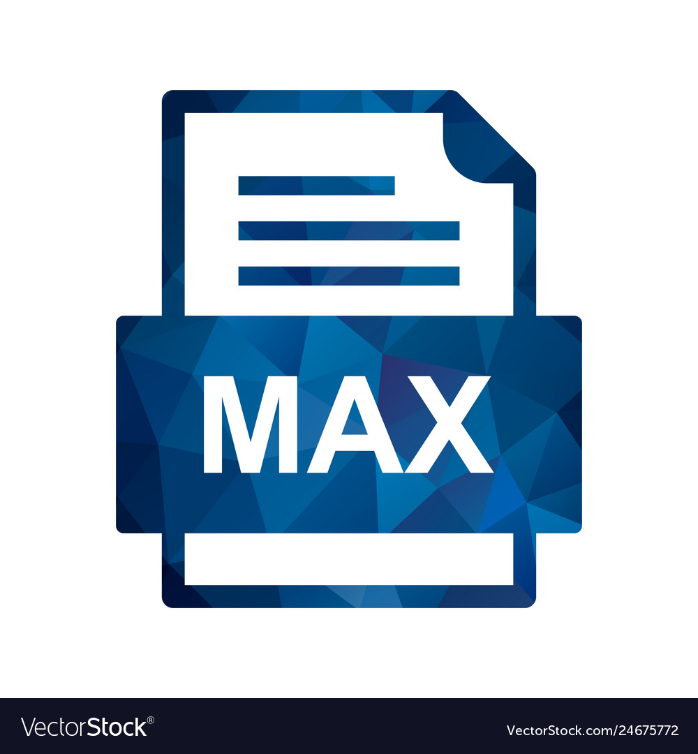 Max file document icon