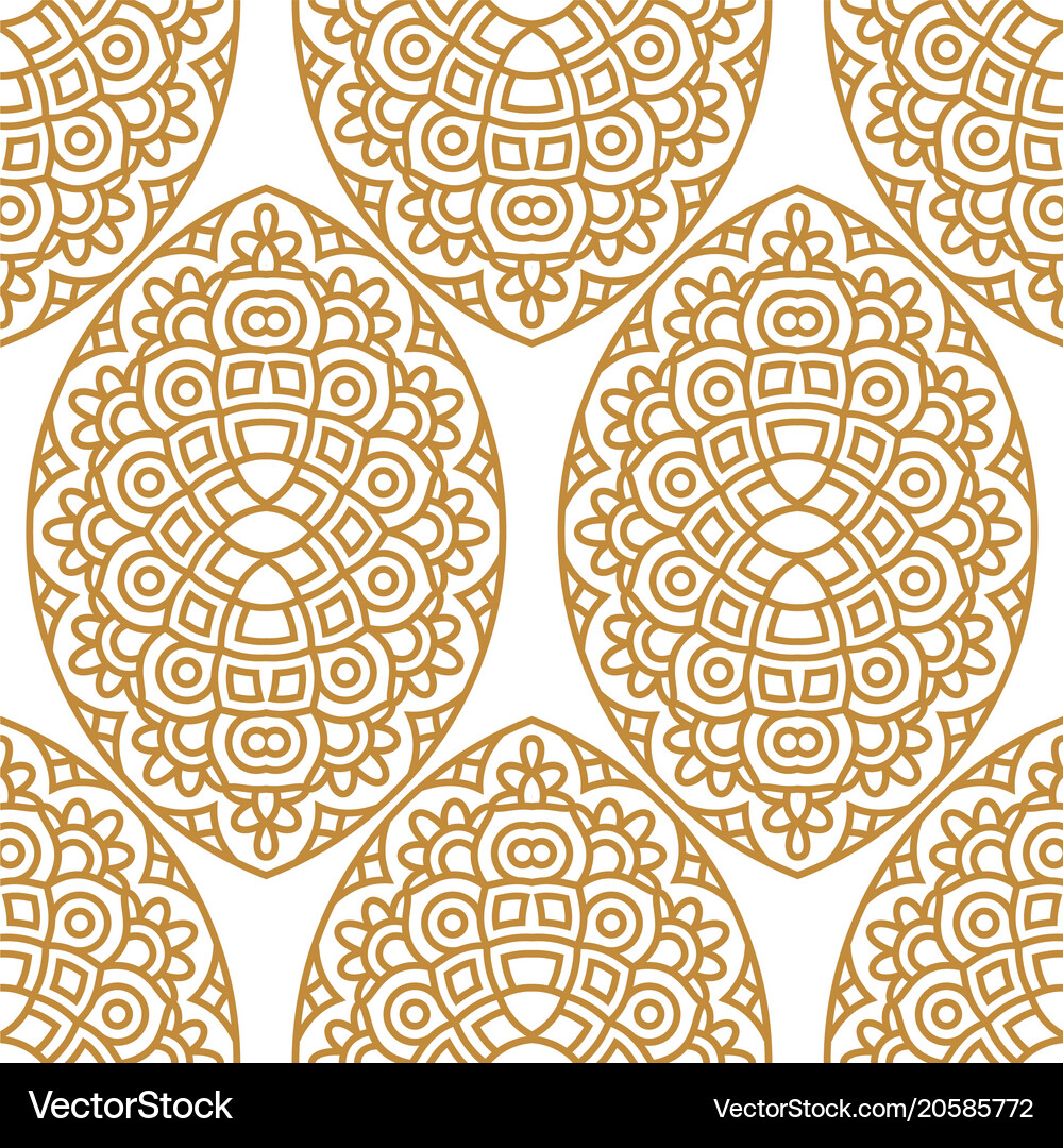 Seamless oriental pattern Royalty Free Vector Image