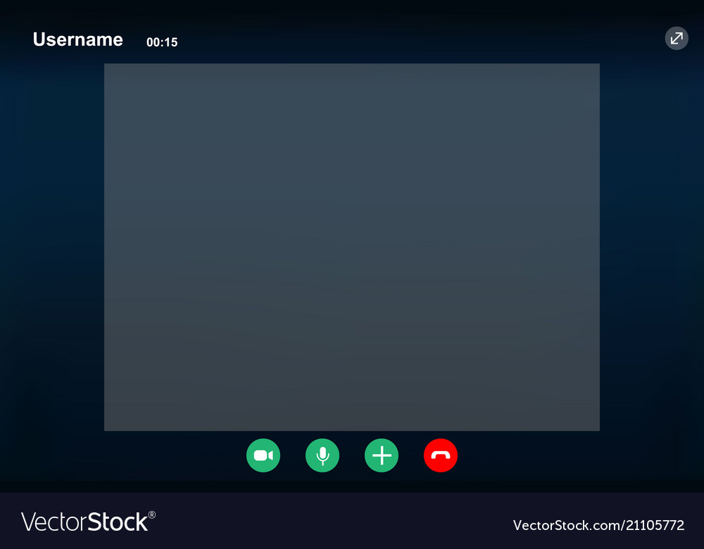 Video Call Template Free Download