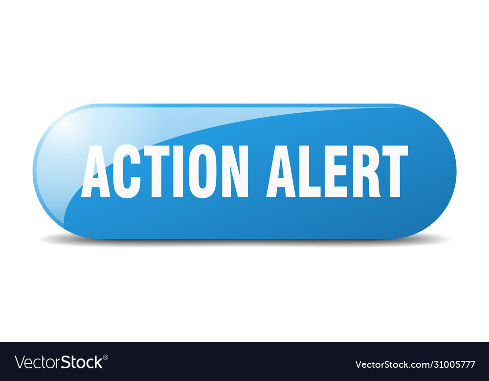 Action alert button sign key push