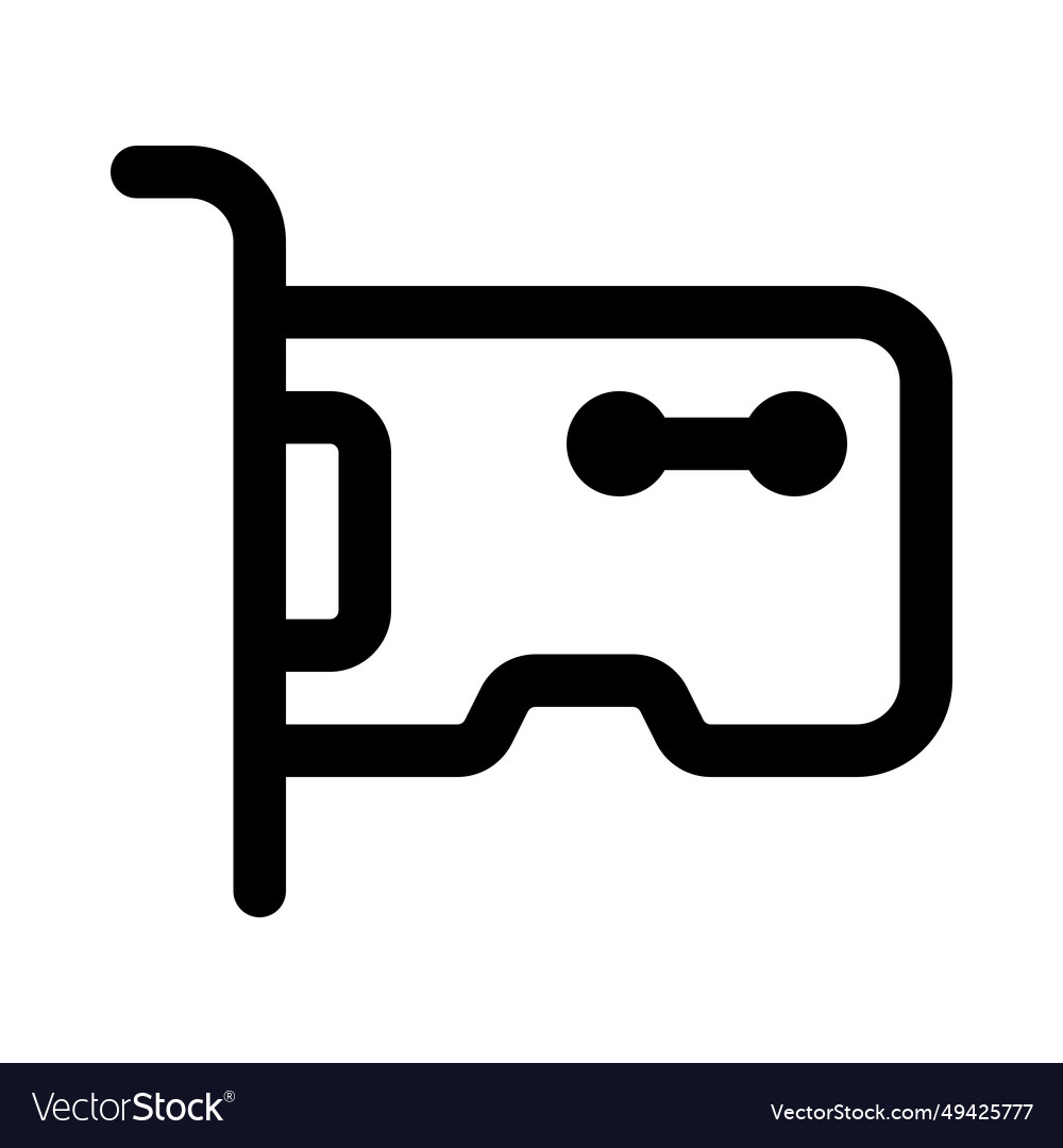 Graphics card for video display and processing