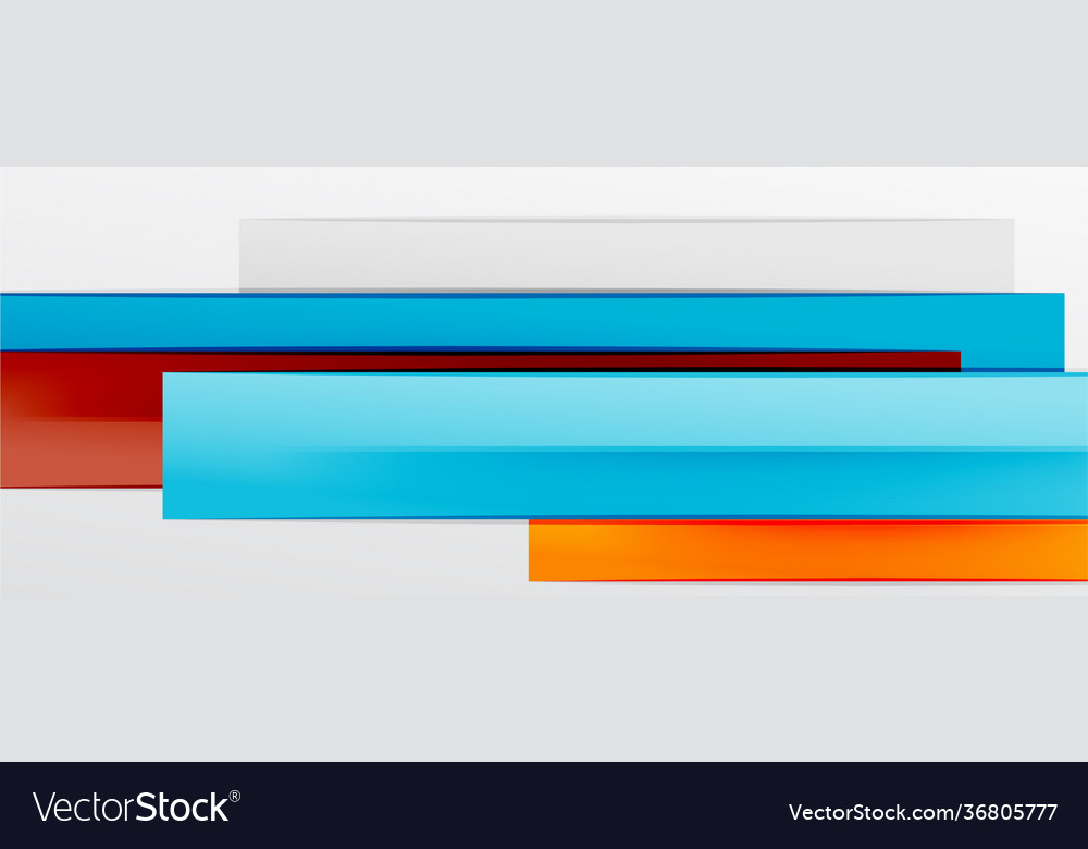 Multicolored lines background design template Vector Image Multicolored lines background design template