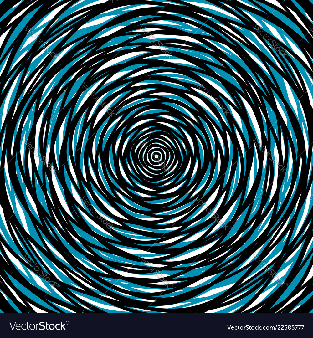 Random concentric circles abstract background