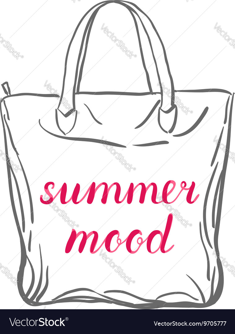 Summer mood lettering