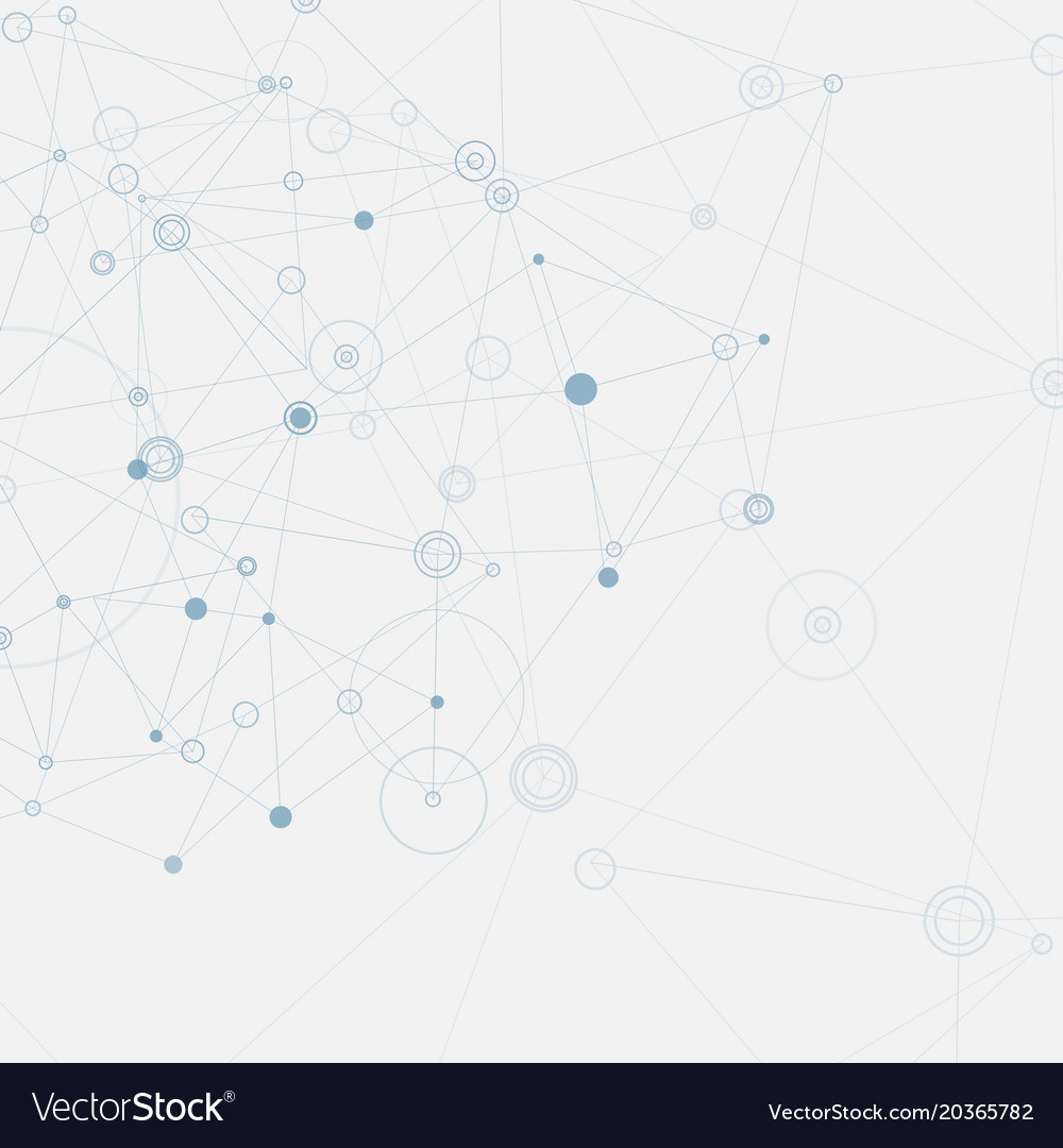 Abstract science background with place