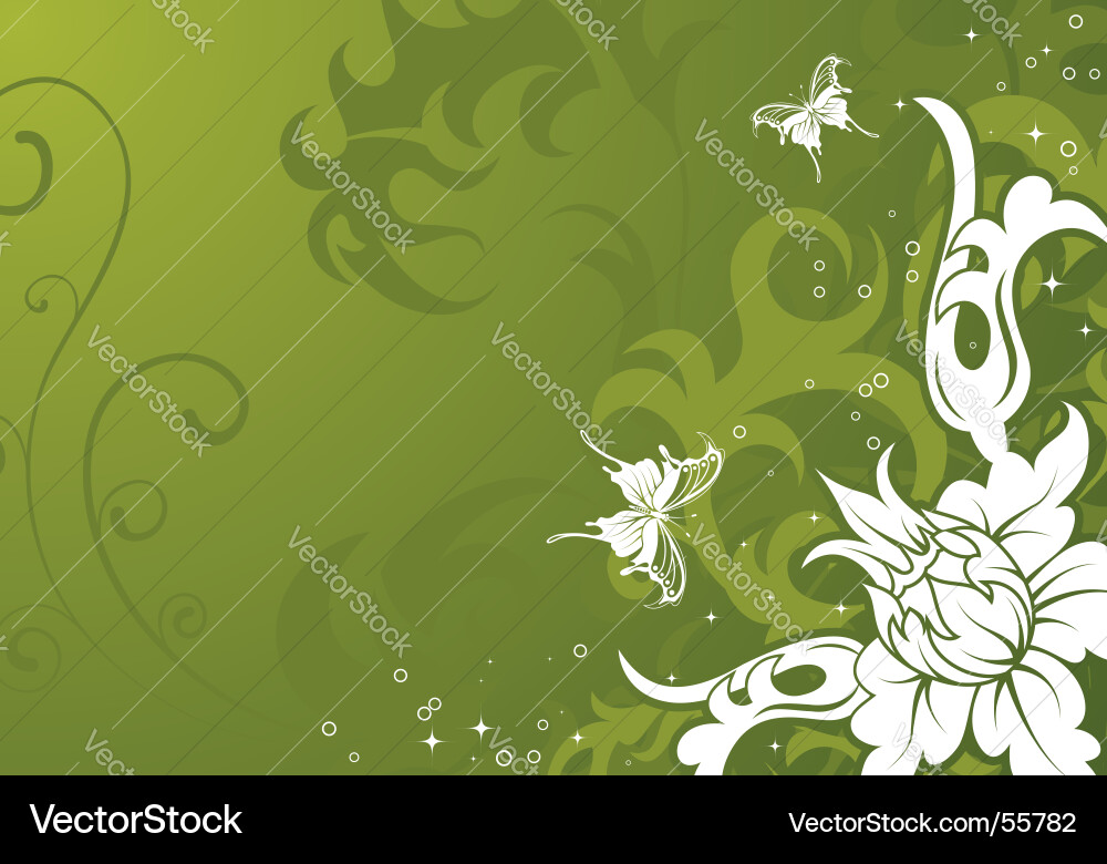 Background flower Royalty Free Vector Image - VectorStock