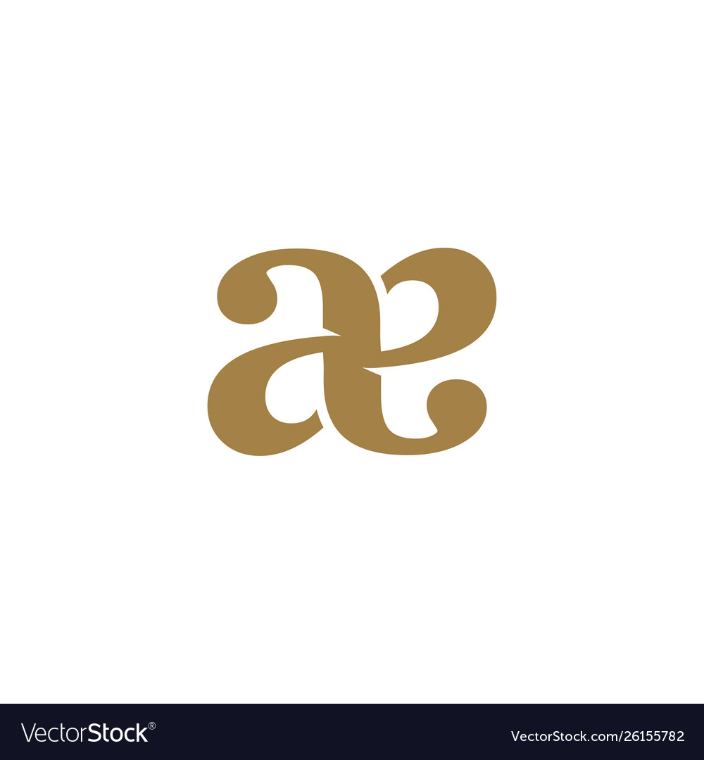 Initials logo template Royalty Free Vector Image