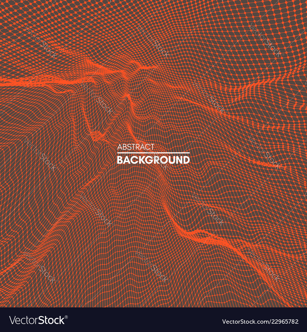 Lattice structure science or technology background vector image Lattice structure science or technology background