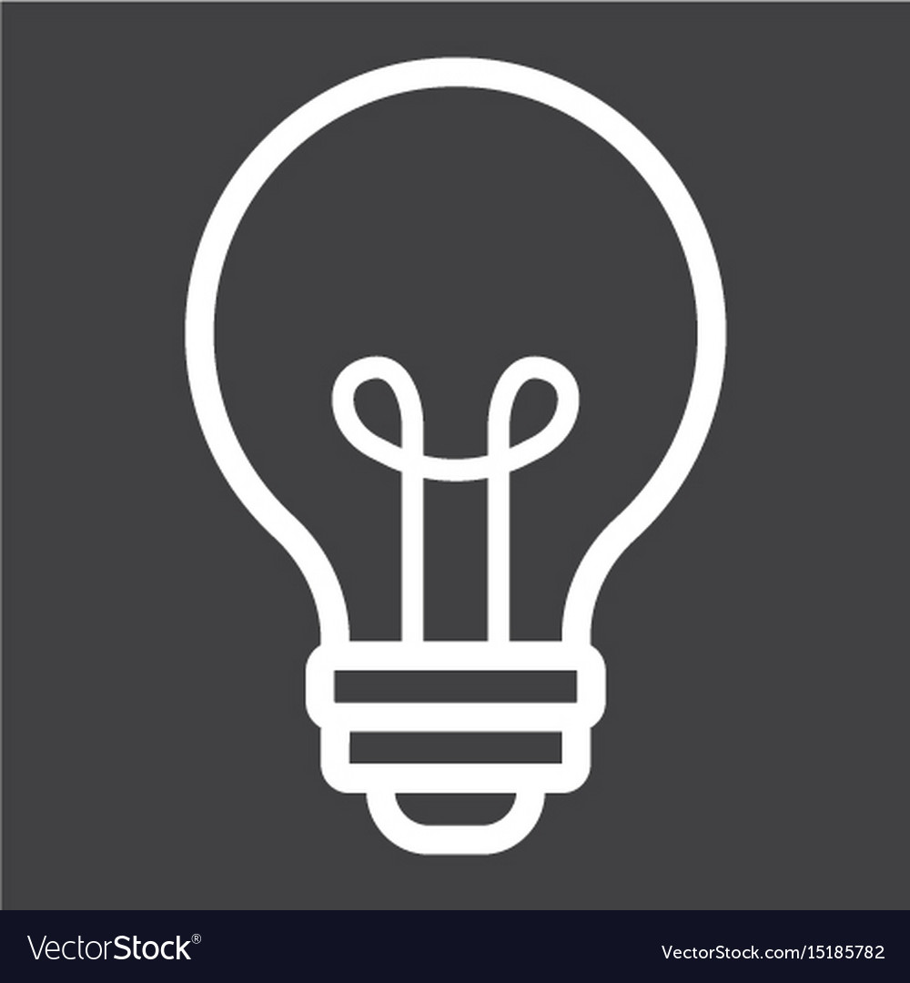 Light Bulb Icon - Idea and Innovation