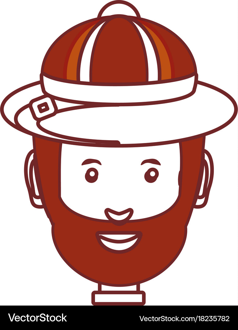 Man face Royalty Free Vector Image - VectorStock