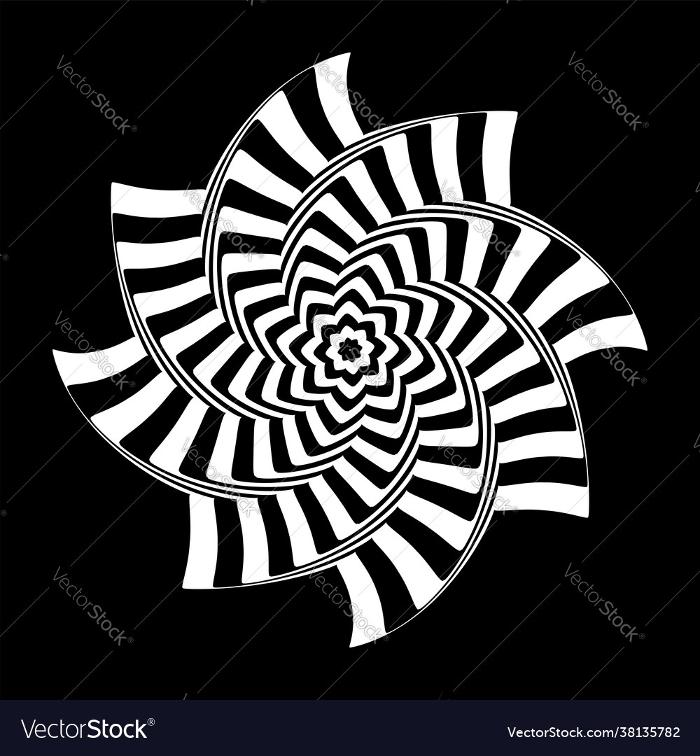 Op art design element