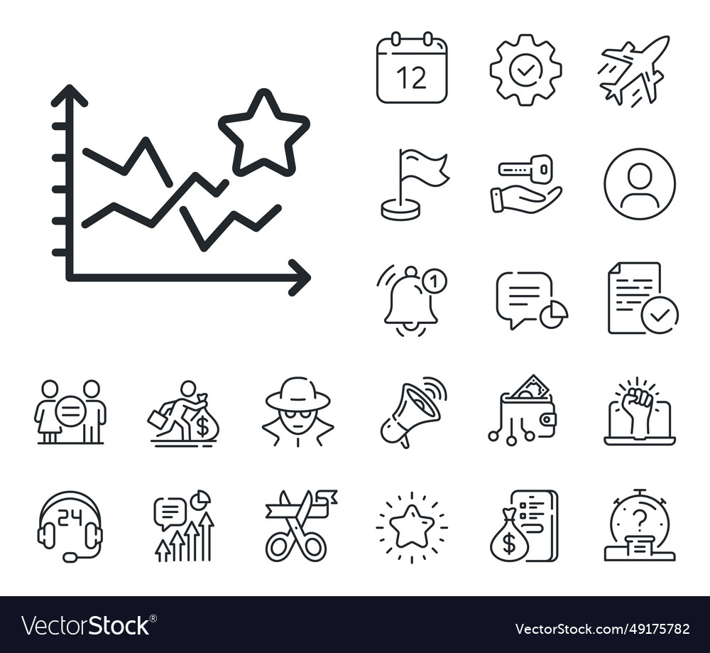 Star Line Symbol Sterne Rating Zeichen am besten