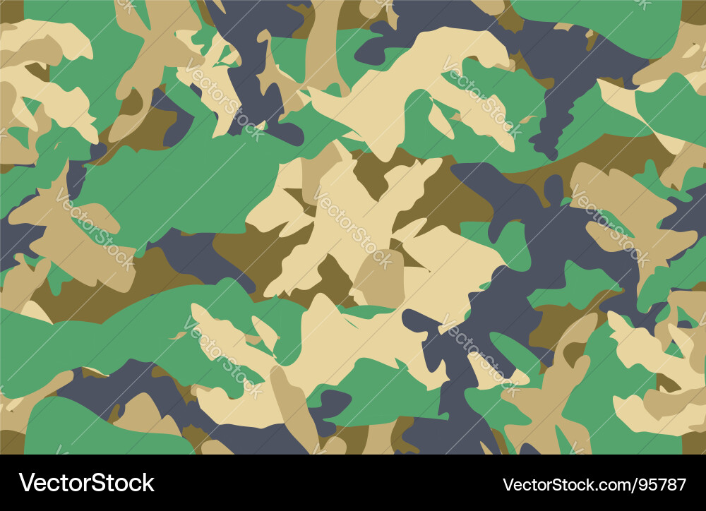 Camouflage pattern seamless Royalty Free Vector Image