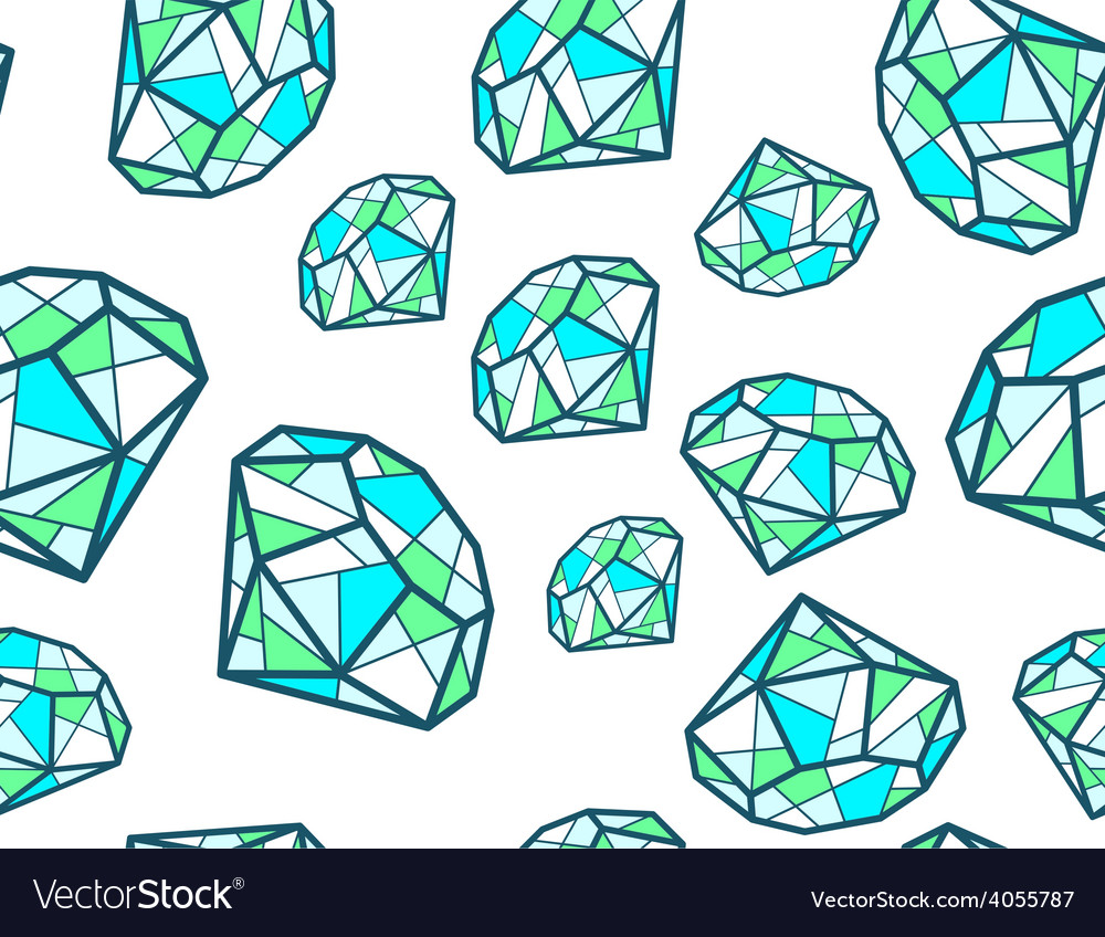 Emerald Gemstone Pattern