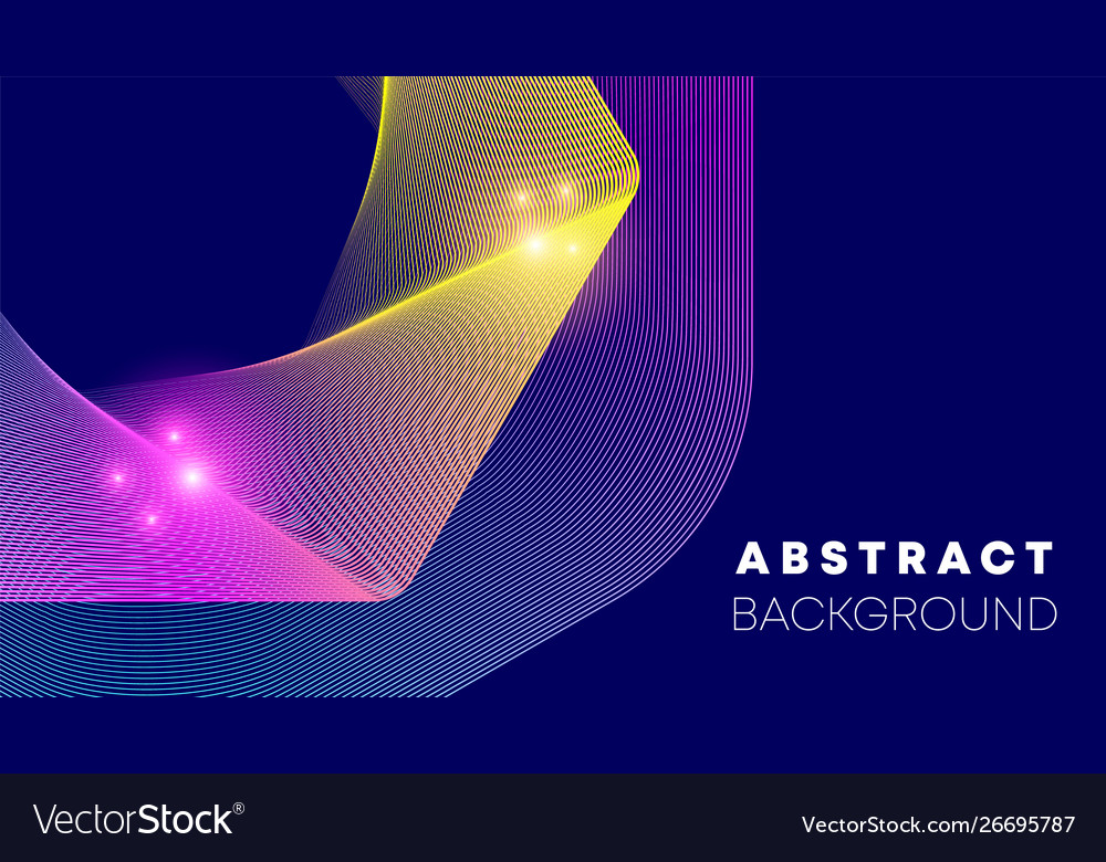 Line abstract background