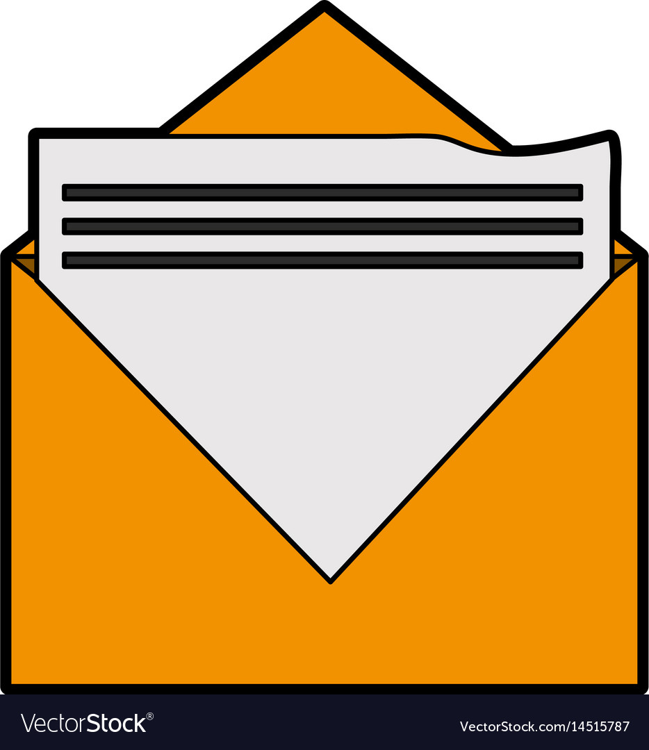 Message envelope icon image