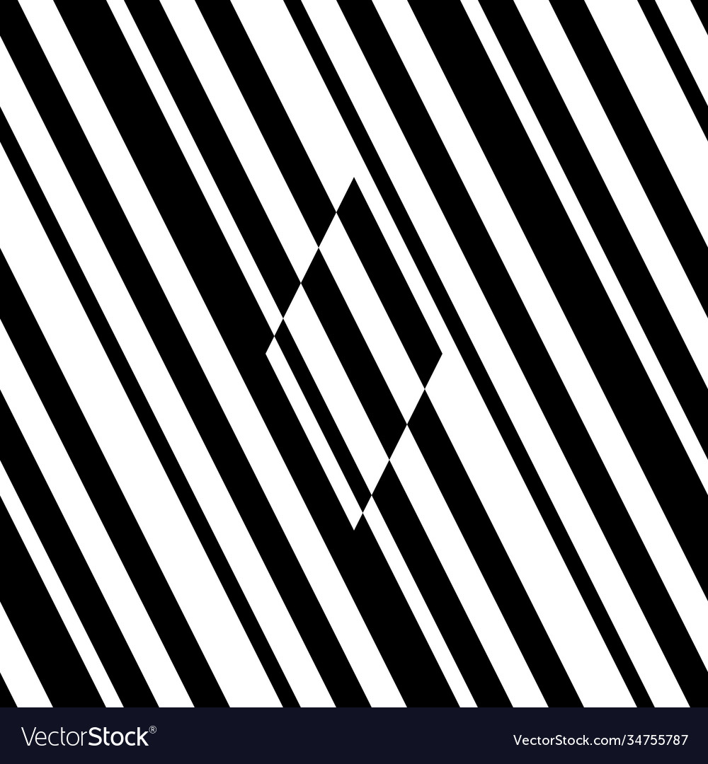 Seamless pattern with oblique black segments