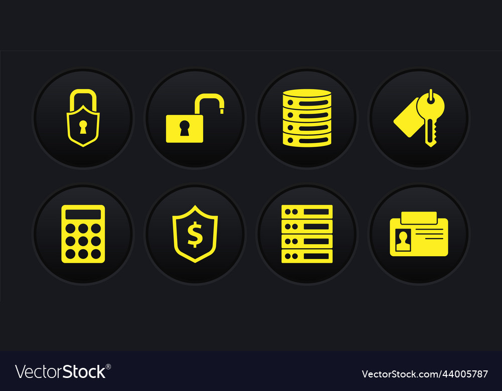 Set password protection marked key shield