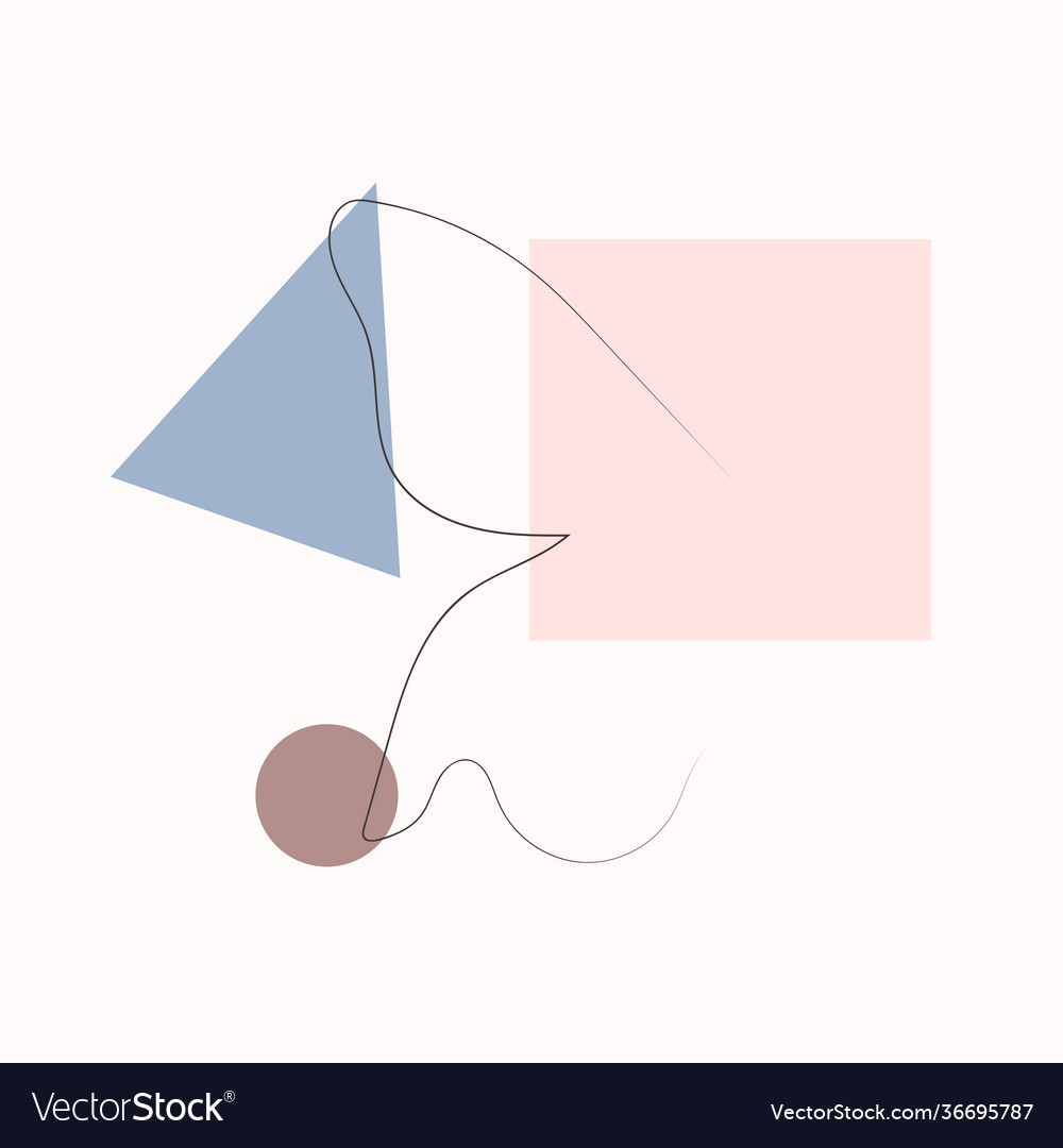Simple butterfly one line drawing on minimal Vector Image Simple butterfly one line drawing on minimal