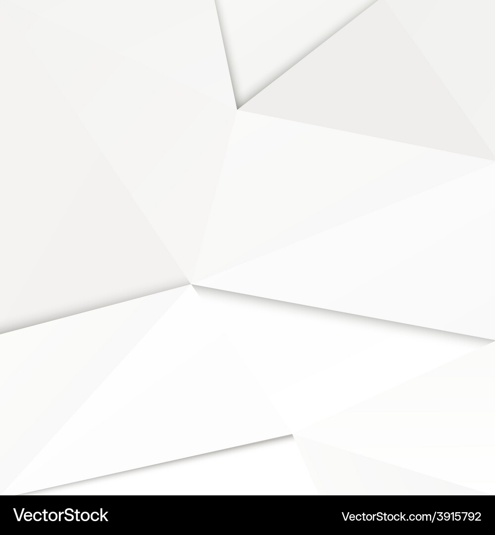 Abstract geometric polygonal paper background Vector Image