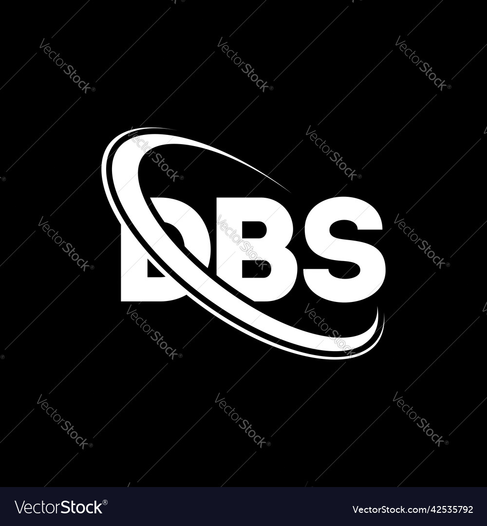 Dbs logo letter design Royalty Free Vector Image