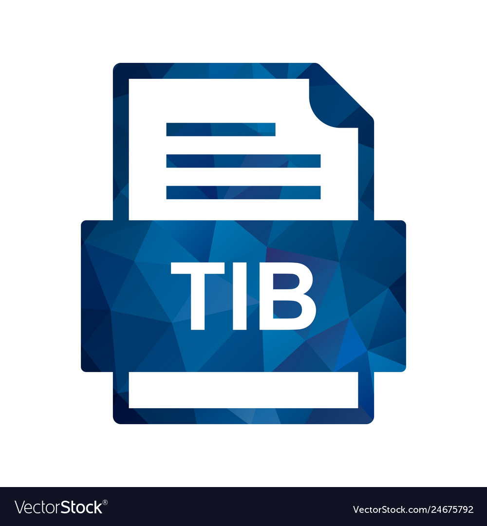 Tib file document icon