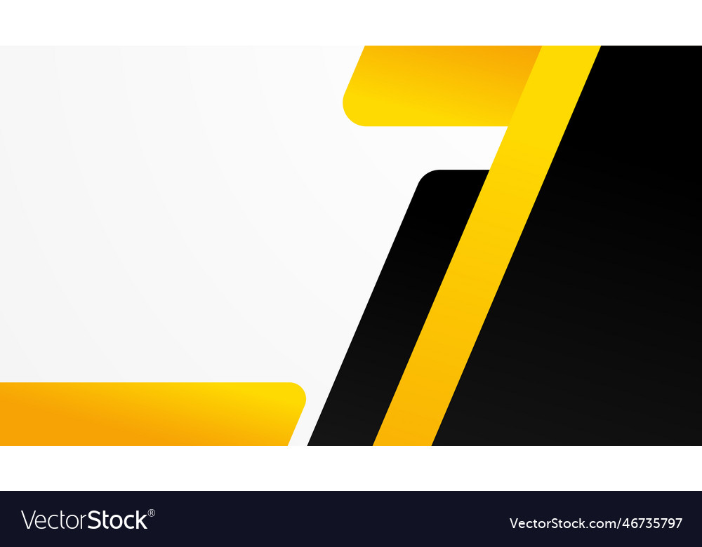 Abstract yellow black background with lines