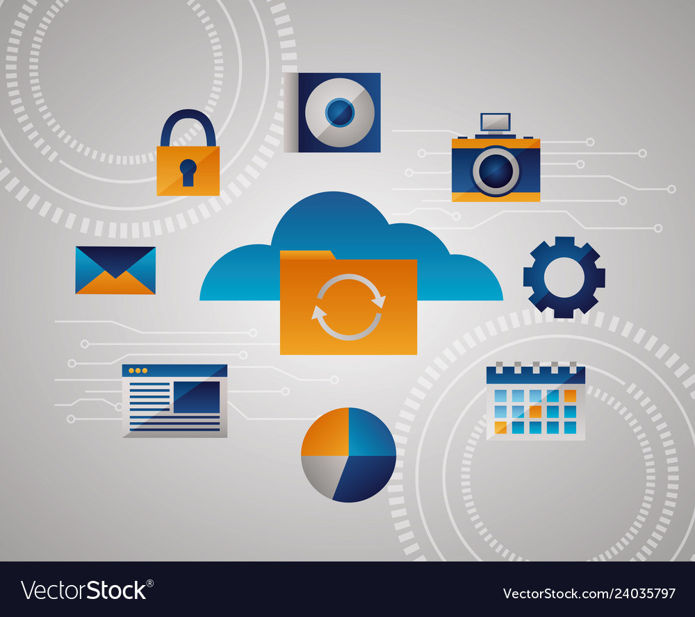 Cloud computing concept