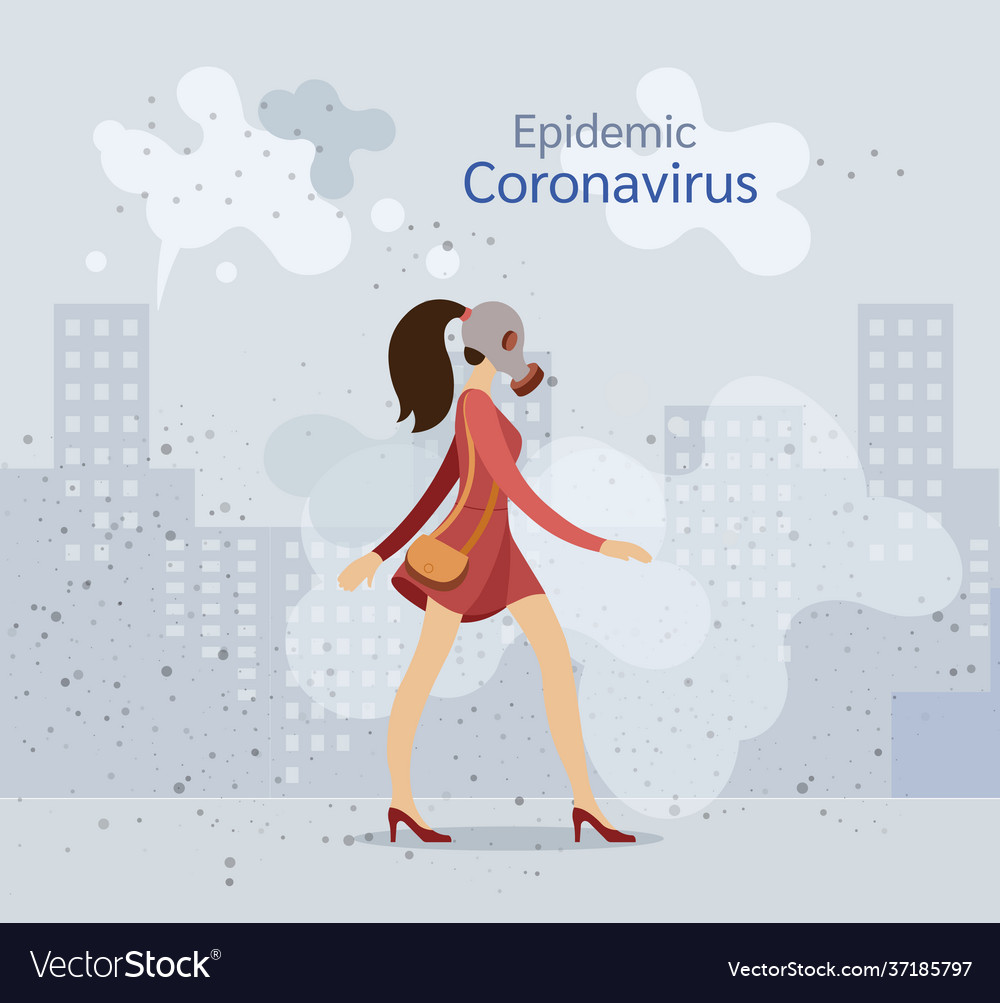 Coronavirus in China neue wuhan vector image Coronavirus in China neue wuhan