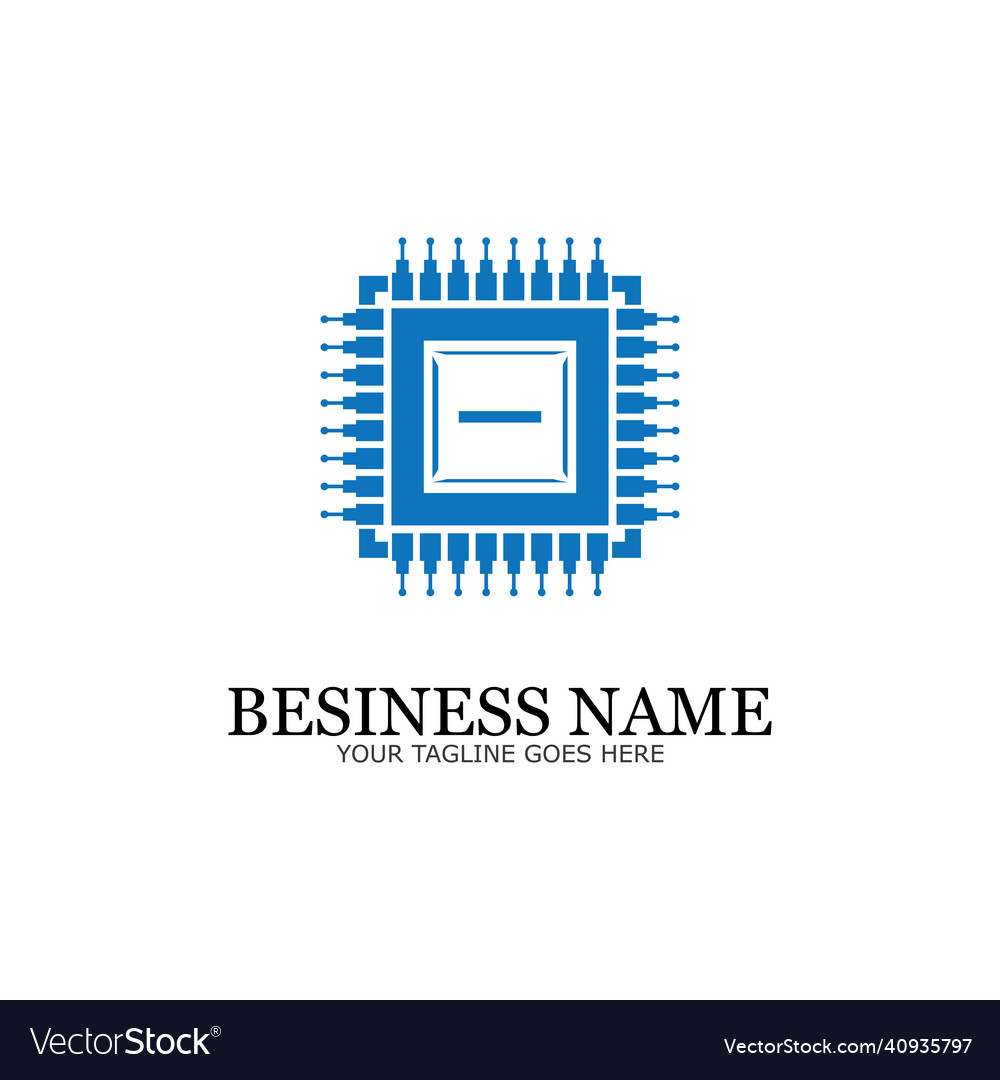 Cpu processor line icon for websites and mobile Vector Image Cpu processor line icon for websites and mobile