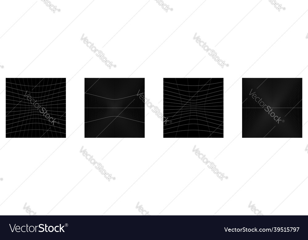Grid mesh grating trellis wireframe vector image Grid mesh grating trellis wireframe
