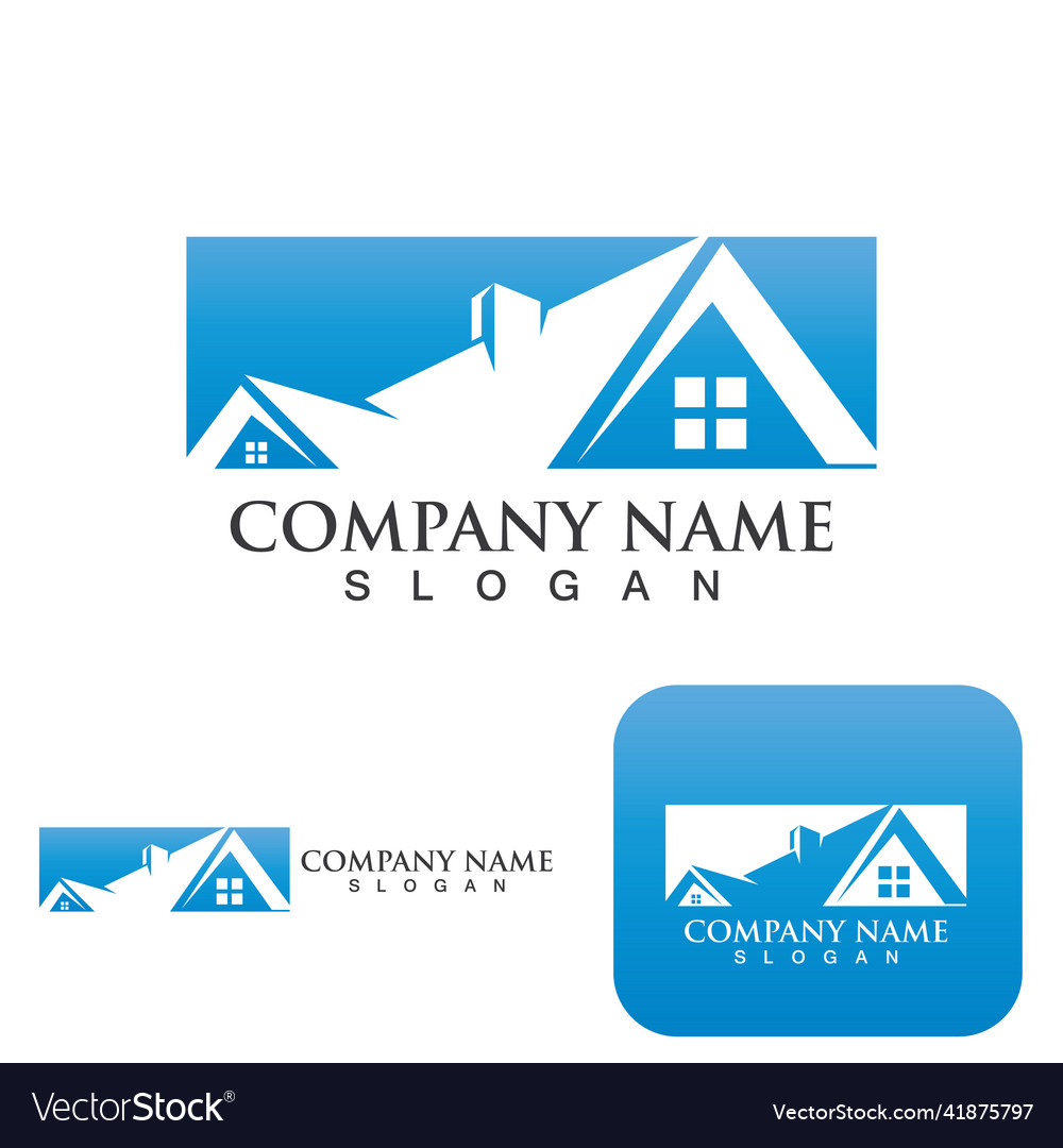 House Logo And Symbol Image Royalty Free Vector Image