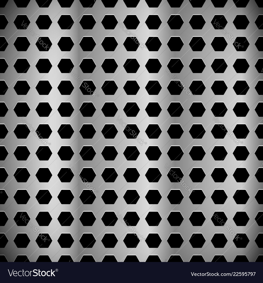 Metal sheet surface pattern perforated punched