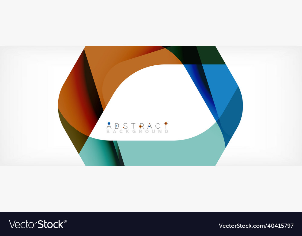 Minimal abstract background - color overlapping vector image Minimal abstract background - color overlapping