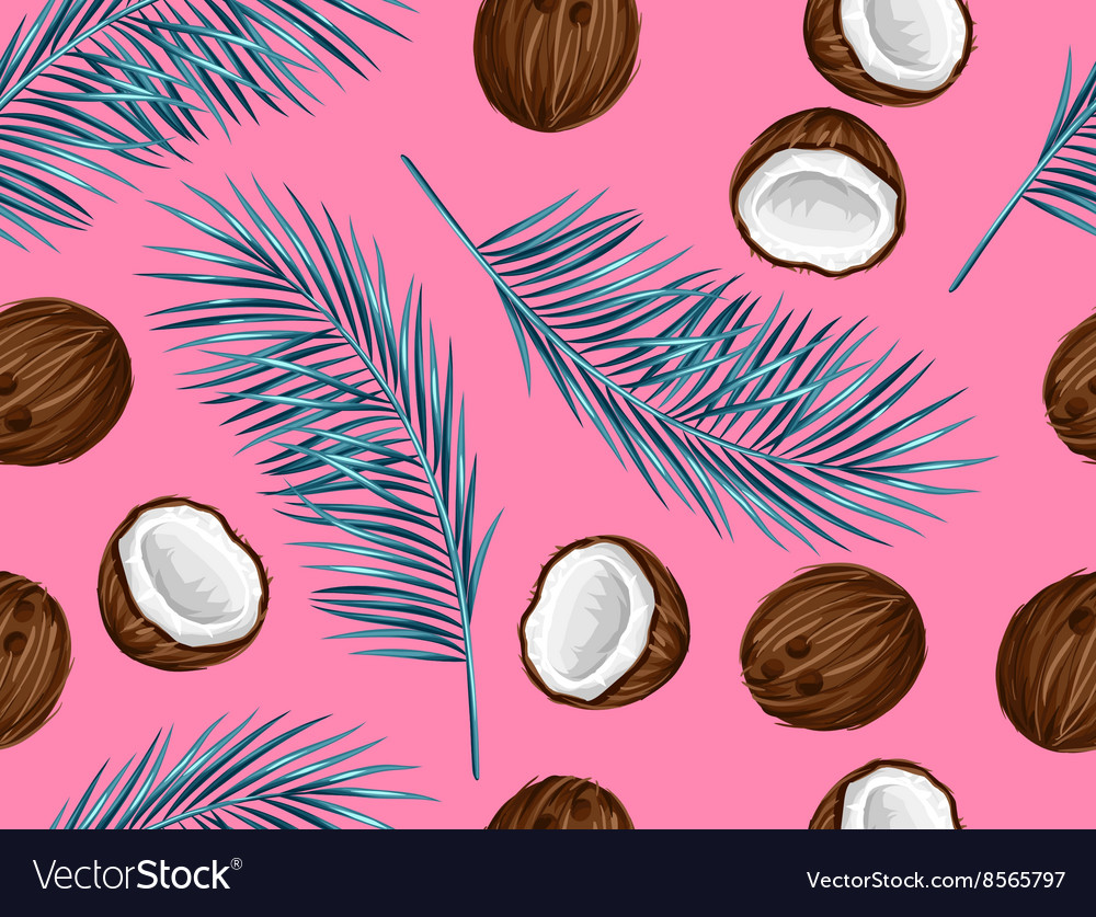 Tropical Coconut Pattern