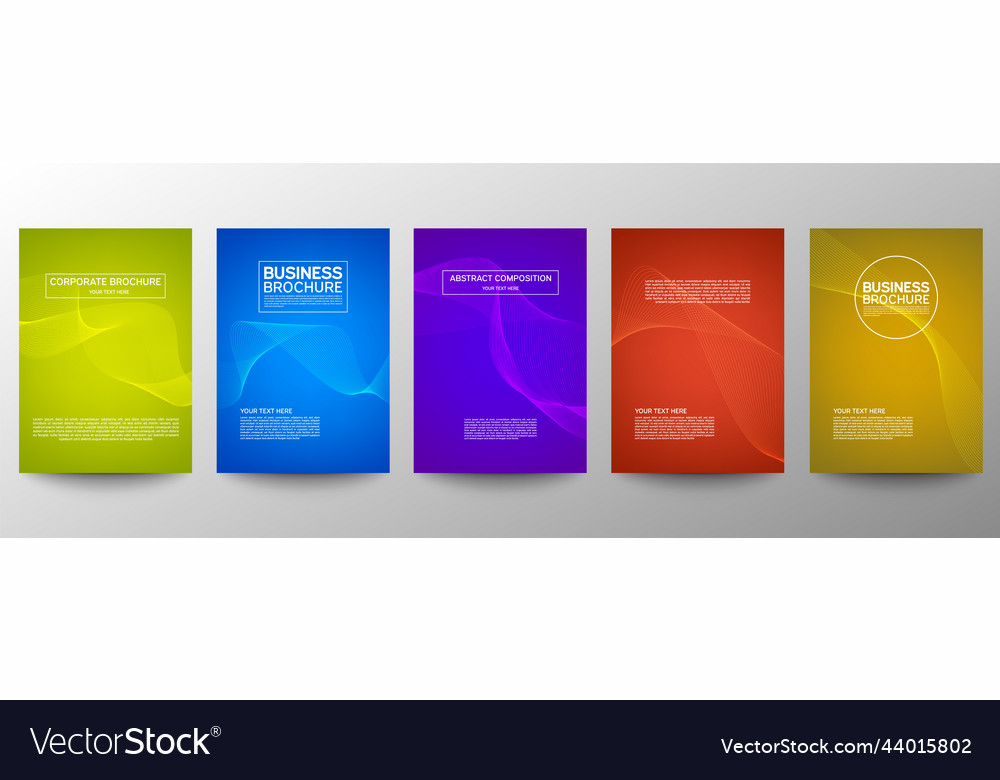 Cover geometric minimal set abstract line pattern Vector Image Cover geometric minimal set abstract line pattern