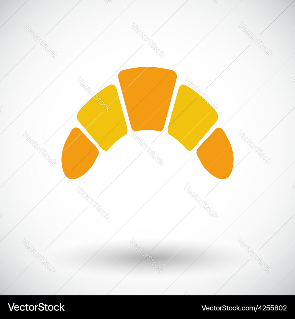 Croissant Royalty Free Vector Image - VectorStock