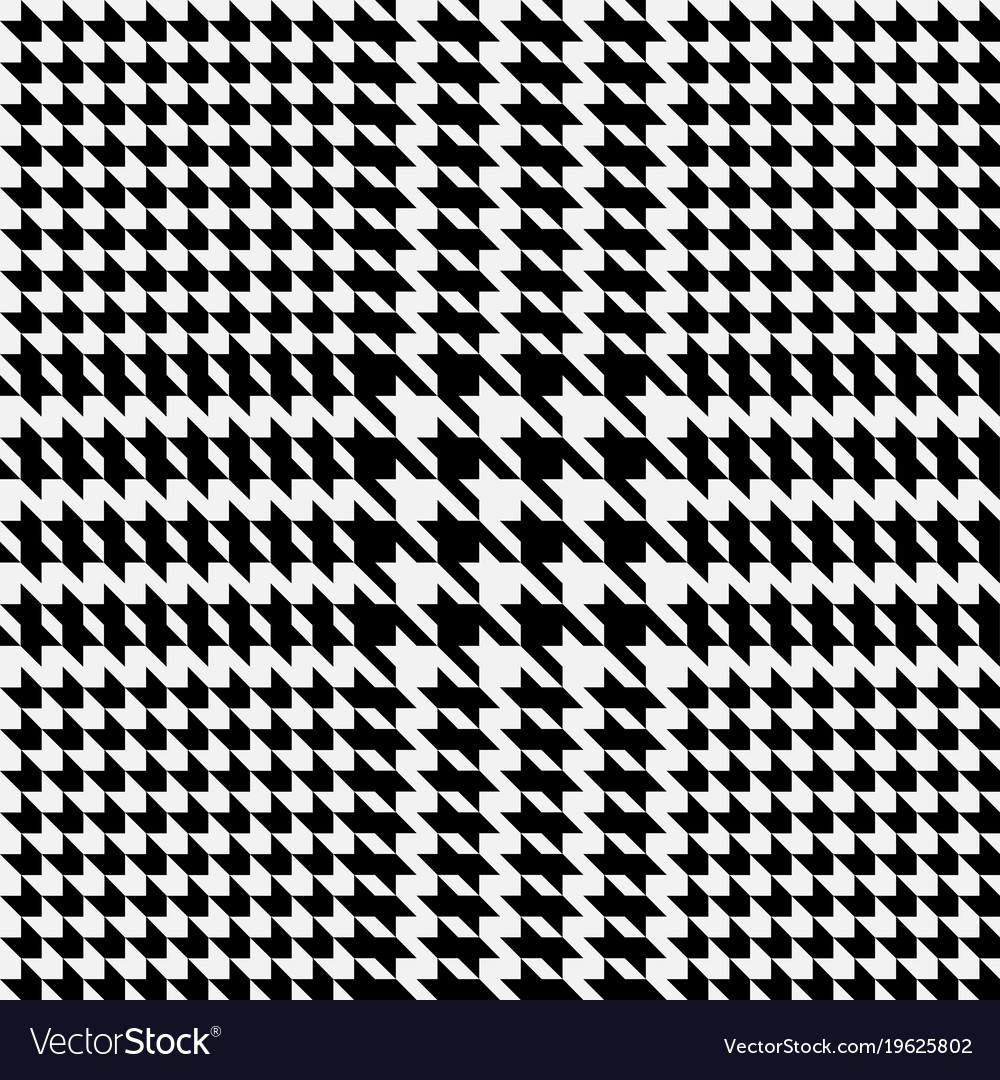 Houndstooth Check Pattern