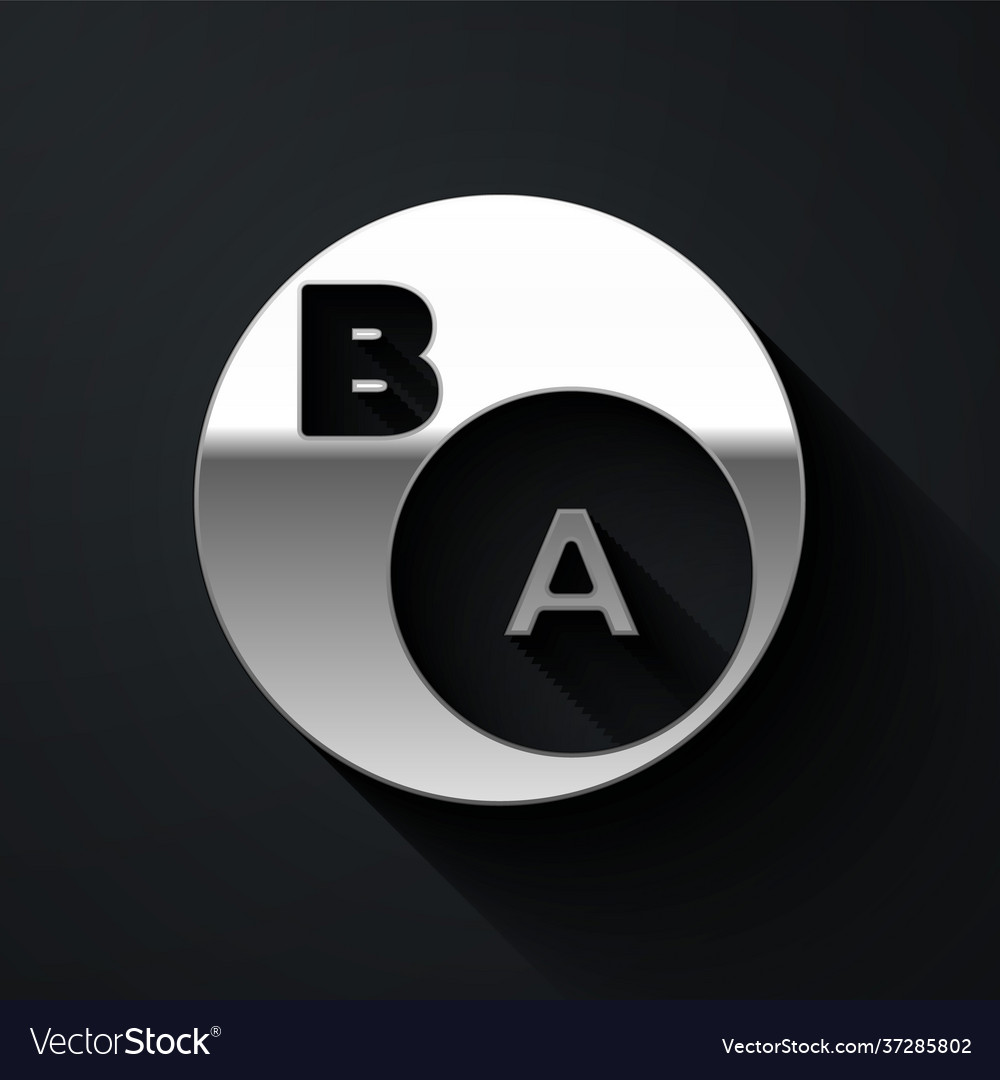 Silver subsets mathematics a is subset b icon