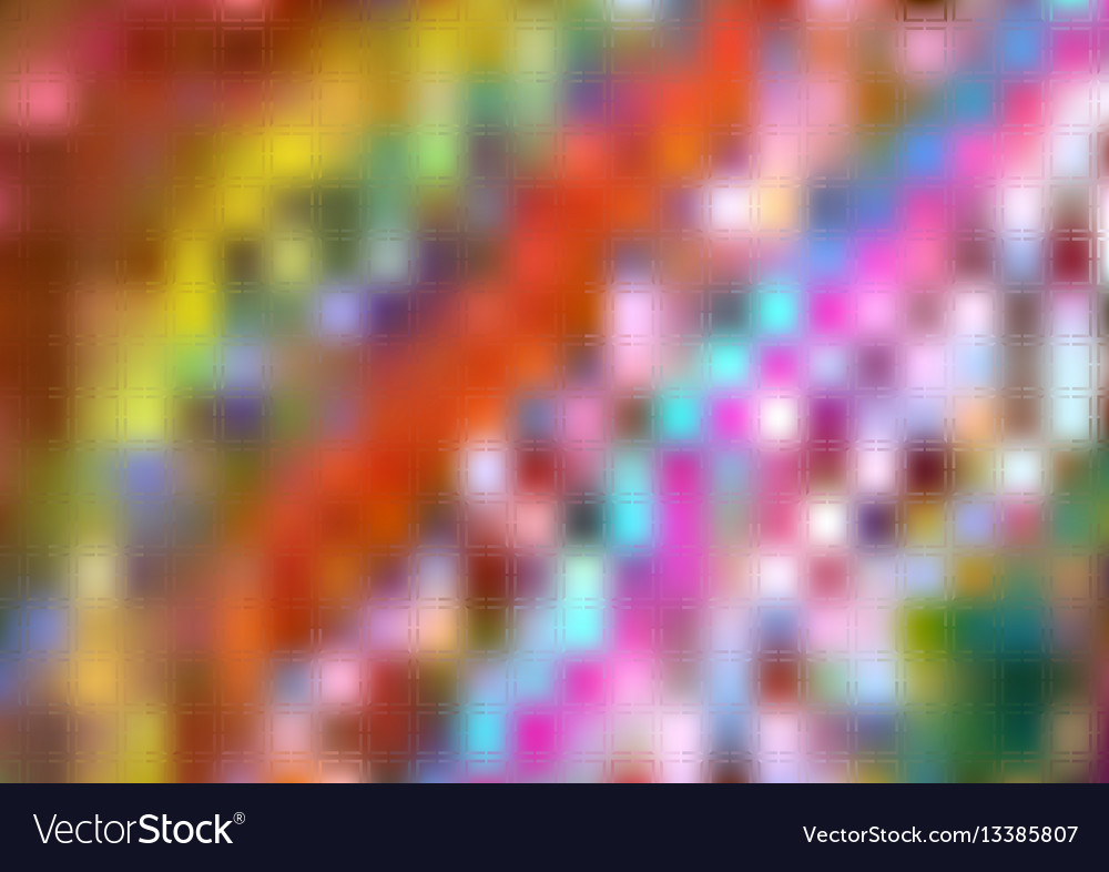 Abstract Colorful Blurred Pattern