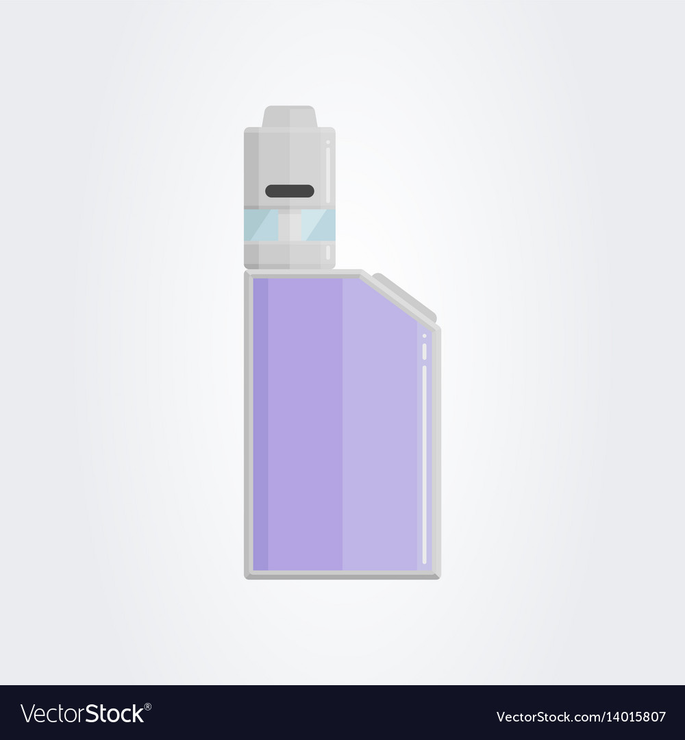 Colored flat vaping device part of big set 03