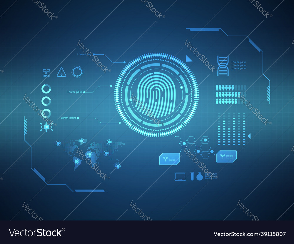 Futuristic HUD Display Interface