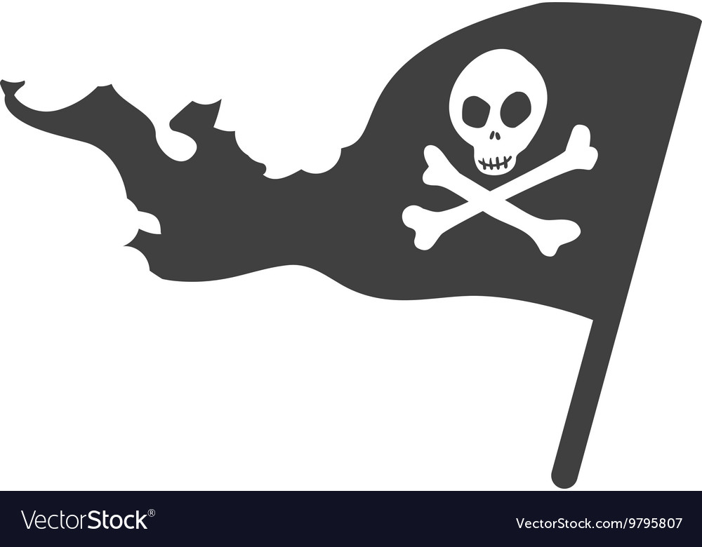 Skull icon death design graphic Royalty Free Vector Image