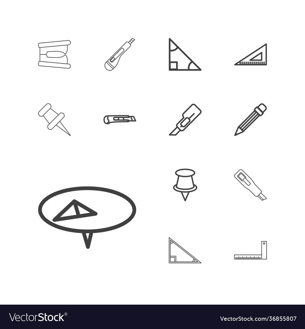 Stationery icons