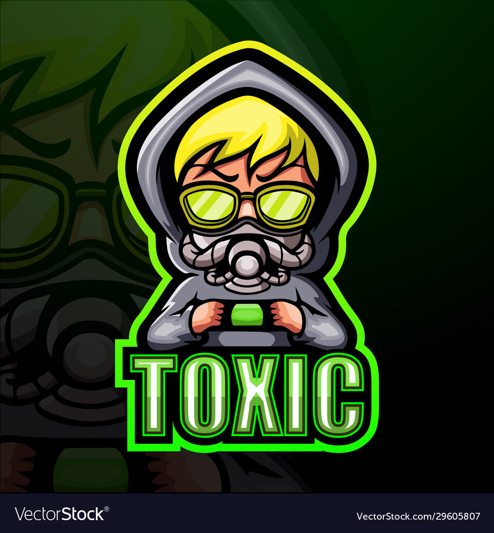 toxic logo vector