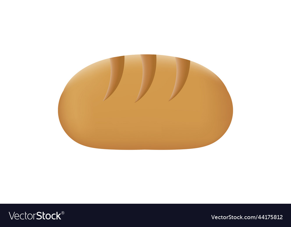 Bread with mesh technique Vector Image Bread with mesh technique