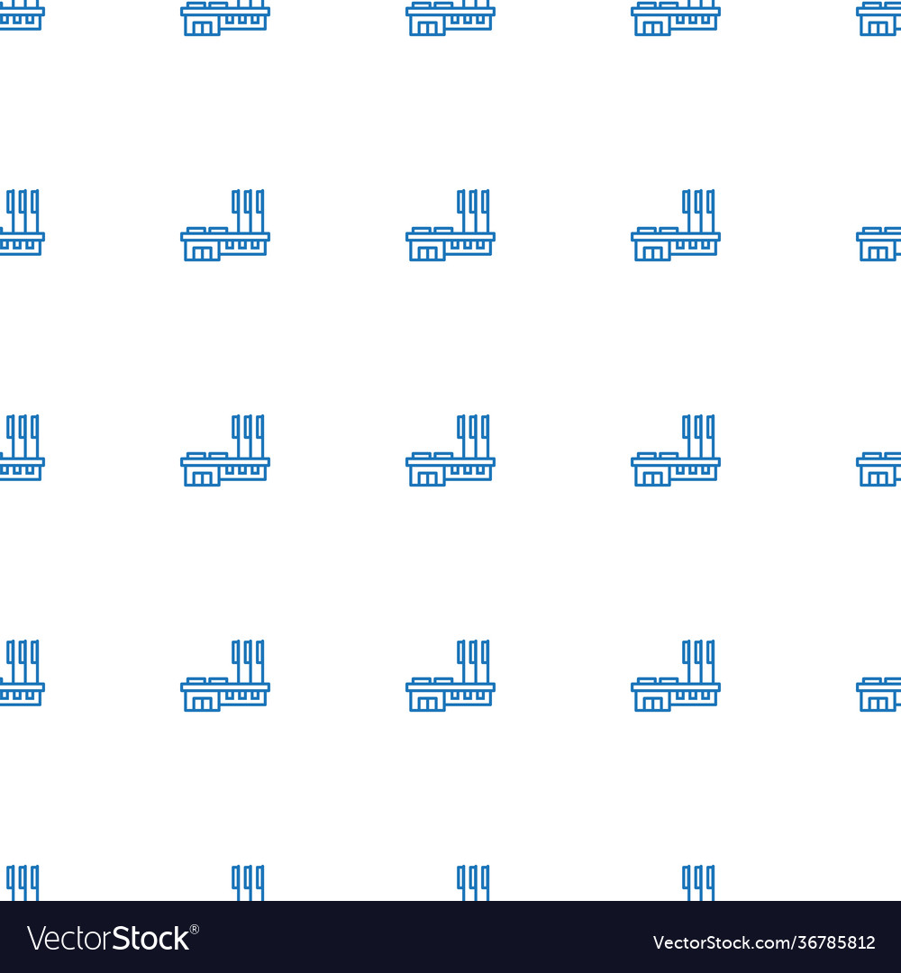 Building icon pattern seamless white background